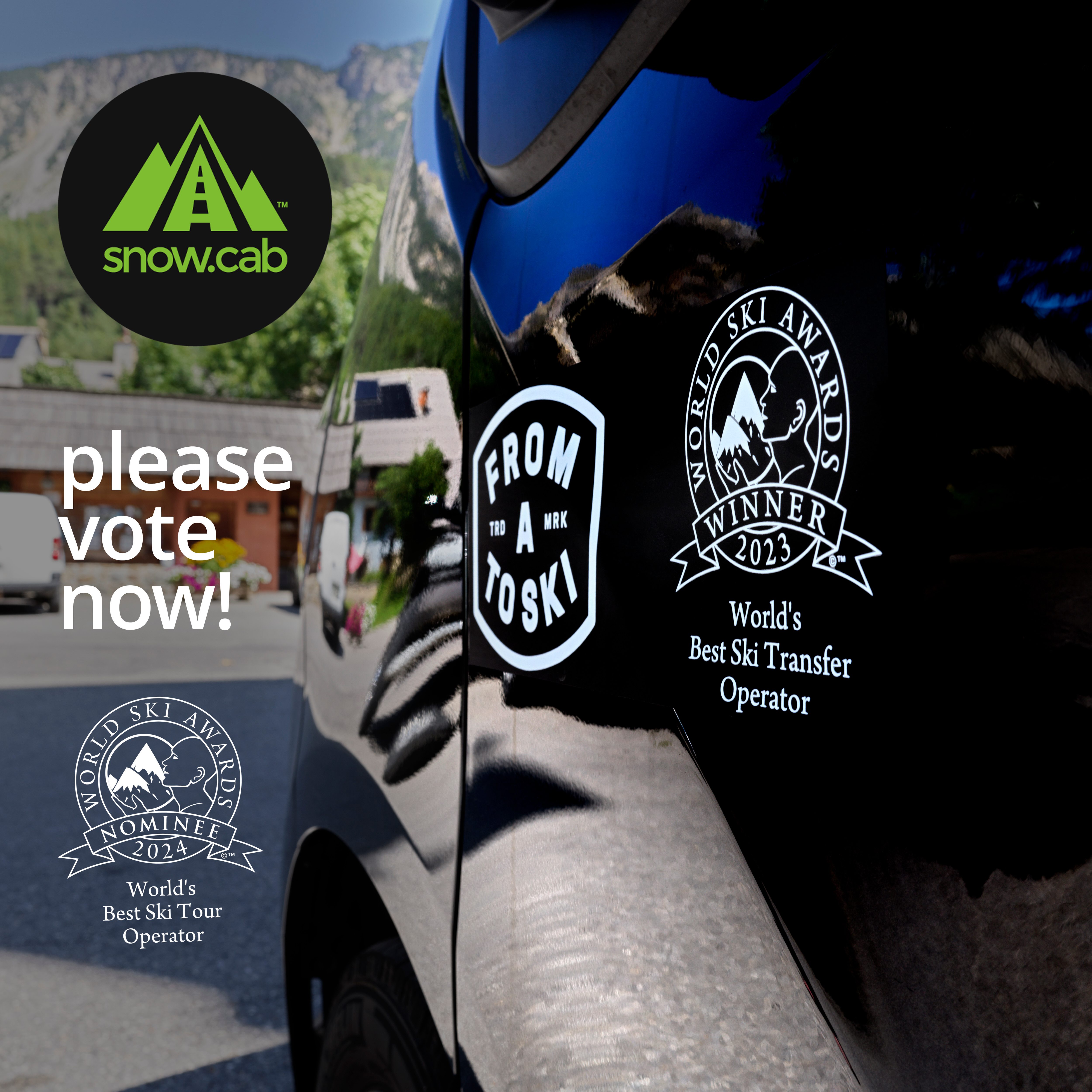 Snow Cab Nominated for World’s Best Ski Transfer Operator 2024 After Last Year’s Victory